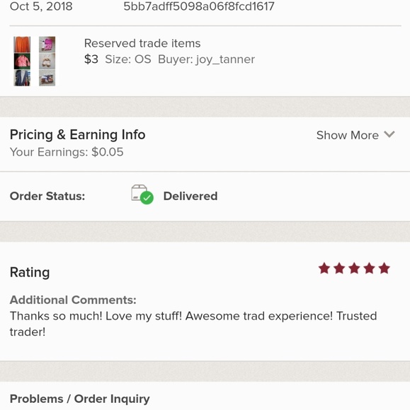 Trade History - Picture 6 of 11